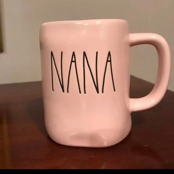 Rae Dunn pink NANA Mug - Picture 1 of 3